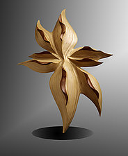 Estallido by Kerry Vesper (Wood Sculpture)