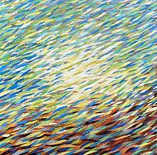 Stream Currents II by Stephen Yates (Acrylic Painting)