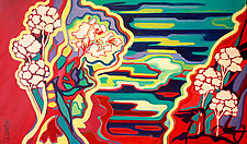 Hydrangea by Jason Watts (Oil Painting)