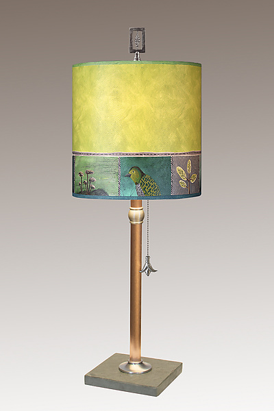 Woodland Trails Copper Table Lamp