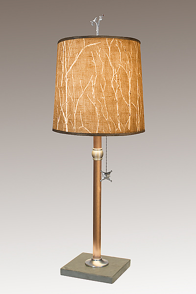 Twigs Copper Table Lamp