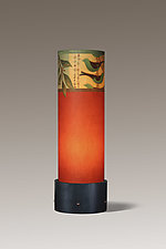 Capri Luminaire Table Lamp by Janna Ugone (Mixed-Media Table Lamp)