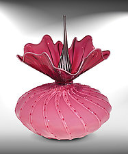 Sweetheart Bobtanical by Bob Kliss and Laurie Kliss (Art Glass Sculpture)