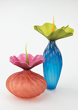 Summer Spotted BOBtanicals by Bob Kliss and Laurie Kliss (Art Glass Sculpture)