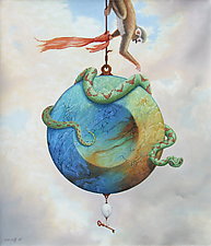 Above the Tree of Knowledge by T.W. Wolff (Giclee Print)