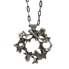 Wreath Necklace by Emily Hunziker Phillips (Silver Necklace)