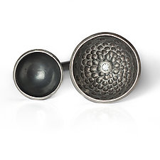 Satellite Ring by Emily Hunziker Phillips (Silver & Stone Ring)