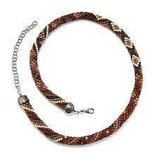 Classic Pattern Rope Necklace by Kathryn Bowman (Beaded Necklace)