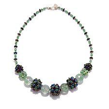 Misty Forest Necklace by Kathryn Bowman (Beaded Necklace)