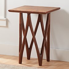 Victoria by Tracy Fiegl (Wood Side Table)