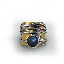 Wrapped Silver and Gold Ring by Patricia McCleery (Gold & Silver Ring)