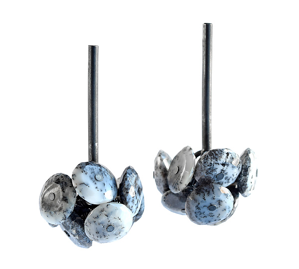 Opal Seed Capsule Earrings