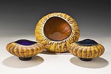 Primitive Bowls by Danielle Blade and Stephen Gartner (Art Glass Bowl)