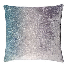 Large Coral Reef Velvet Pillow by Kevin O'Brien (Cotton Velvet Pillow)