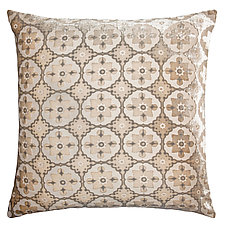 Large Moroccan Velvet Pillow by Kevin O'Brien (Silk Velvet Pillow)