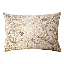 Prospect Park Velvet Lumbar Pillow by Kevin O'Brien (Silk Velvet Pillow)