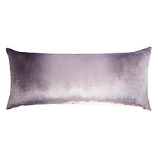 Ombre Velvet Extra Long Lumbar Pillow by Kevin O'Brien (Silk Velvet Pillow)