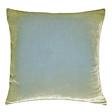 Large Ombre Velvet Pillow by Kevin O'Brien (Silk Velvet Pillow)