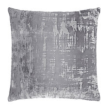 Brushstroke Velvet Pillow by Kevin O'Brien (Silk Velvet Pillow)