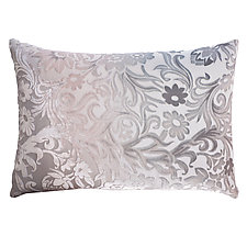 Prospect Park Velvet Lumbar Pillow by Kevin O'Brien (Silk Velvet Pillow)