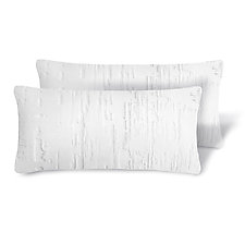 Set of Two Brushstroke Mini Velvet Pillows by Kevin O'Brien (Silk Velvet Pillow)