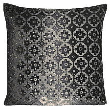 Small Moroccan Velvet Pillow by Kevin O'Brien (Silk Velvet Pillow)