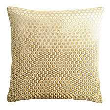 Large Dots Velvet Pillow by Kevin O'Brien (Silk Velvet Pillow)