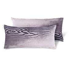 Set of Two Woodgrain Velvet Mini Pillows by Kevin O'Brien (Silk Velvet Pillow)