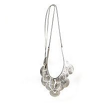Squash Blossom Necklace by Karole Mazeika (Leather Necklace)