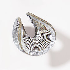 Saddle Ring by Karole Mazeika (Leather Ring)