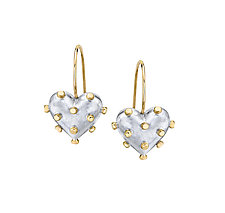 Lovesick Earrings by Rachel Quinn (Gold & Silver Earrings)