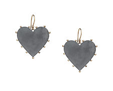 Valentine Earrings by Rachel Quinn (Gold & Silver Earrings)