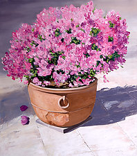 Bougainvillas by Laurie Regan Chase (Giclee Print)