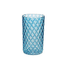 Mandala Drinking Glass by 2BGlass (Art Glass Drinkware)