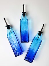 Two-Tone Bottles by 2BGlass (Art Glass Bottle)
