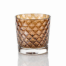 Mindala Drinking Glass by 2BGlass (Art Glass Drinkware)