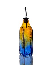 Two-Tone Bottles by 2BGlass (Art Glass Bottle)