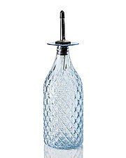 Diamond Cut Bottles by 2BGlass (Art Glass Bottles & Jar)