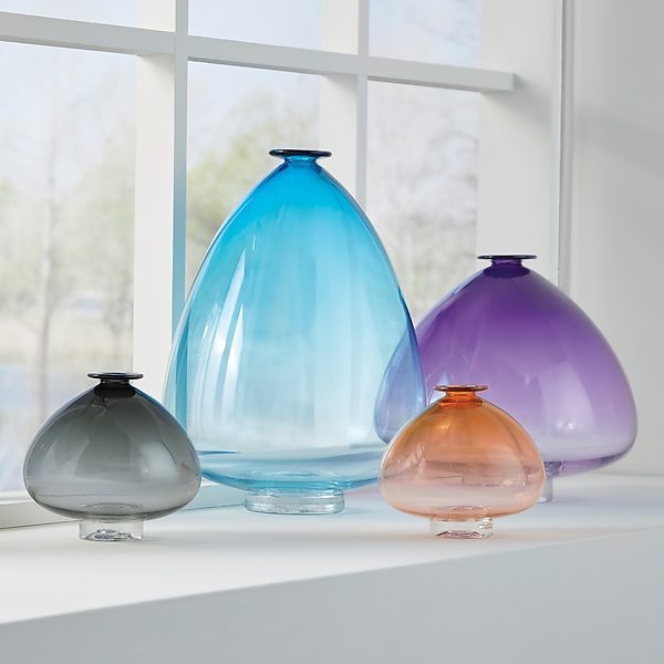 Ombre Vase by Andy Koupal (Art Glass Vase) |