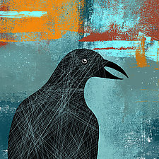 Single Bird by Gloria Feinstein (Giclee Print)