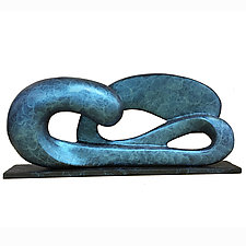 Du Vent by Catherine L Bohrman (Bronze Sculpture)