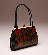 Emilia Handbag by Mark and Sharon Diebolt (Wood Purse)