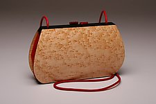 Linaria Handbag by Mark and Sharon Diebolt (Wood Purse)