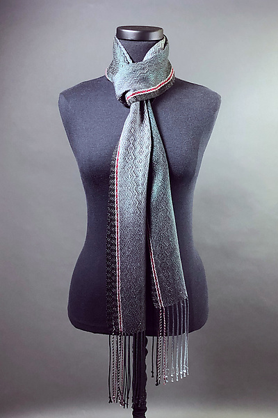 Proposal client threaten Twill Scarf by Mindy McCain (Tencel Scarf) | Artful Home