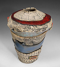 Vase with Altered Top by Albert Goldreich (Ceramic Vase)