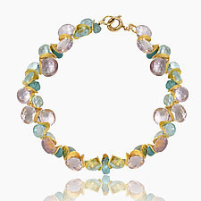 Signature Sunset Bracelet by Lori Kaplan (Gold & Stone Bracelet)