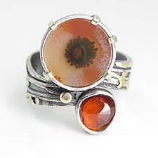Origin Ring by Lesley Aine McKeown (Gold & Stone Ring)