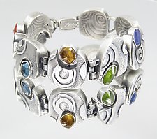 Equality Bracelet by Lesley Aine McKeown (Silver & Stone Bracelet)