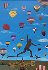 Up, Up, and Away by Warren Godfrey (Acrylic Painting)