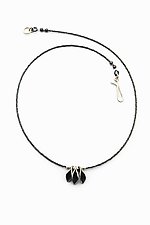 Three Tiny Sprigs Necklace by Sher Novak (Silver Necklace)